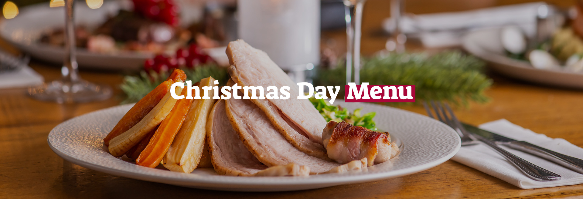 Christmas Day Menu at The North Star